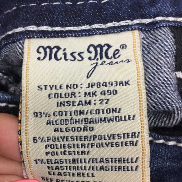 SOLD❌Miss Me Signature ankle skinny jeans - Picture 7 of 8